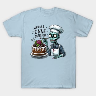 Zombie baker - Undead Cake creation T-Shirt